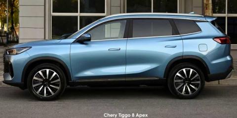 Chery Tiggo 8 1.5T CSH Plug-In Hybrid Apex - Image credit: © 2025 duoporta. Generic Image shown.