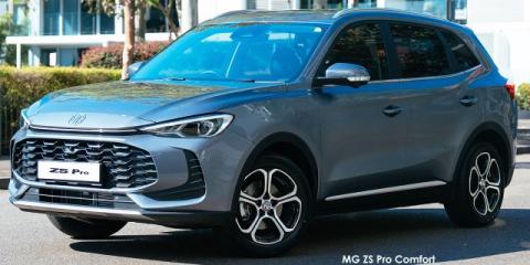 MG ZS Pro 1.5T Comfort - Image credit: © 2025 duoporta. Generic Image shown.