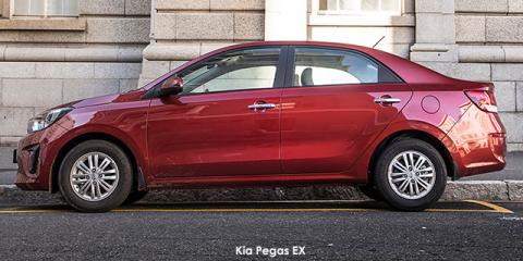 Kia Pegas 1.4 LX auto - Image credit: © 2025 duoporta. Generic Image shown.