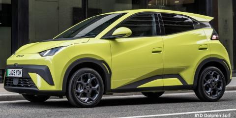 BYD Dolphin Surf Comfort - Image credit: © 2025 duoporta. Generic Image shown.