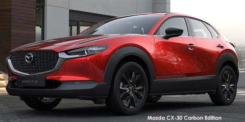 Mazda CX-30 2.0 Carbon Edition - Image credit: © 2025 duoporta. Generic Image shown.