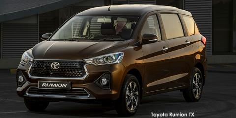 Toyota Rumion 1.5 SX auto - Image credit: © 2025 duoporta. Generic Image shown.