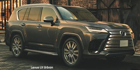 Lexus LX 700h Urban - Image credit: © 2025 duoporta. Generic Image shown.
