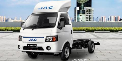 JAC X200 EV 1.9-ton single cab chassis cab - Image credit: &copy; 2025 duoporta. Generic Image shown.