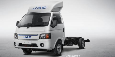 JAC X200 EV 1.9-ton single cab chassis cab - Image credit: &copy; 2025 duoporta. Generic Image shown.