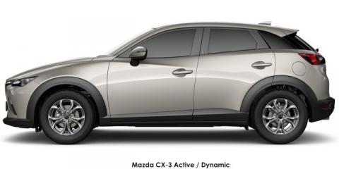 Mazda CX-3 2.0 Active auto - Image credit: &copy; 2026 duoporta. Generic Image shown.