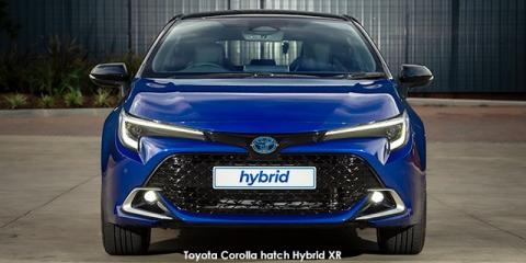 Toyota Corolla hatch 1.8 Hybrid XR - Image credit: &copy; 2026 duoporta. Generic Image shown.