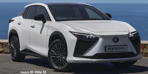 Lexus RZ 500e SE - Image credit: &copy; 2026 duoporta. Generic Image shown.