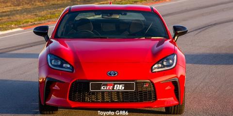 Toyota GR86 2.4 manual - Image credit: &copy; 2026 duoporta. Generic Image shown.