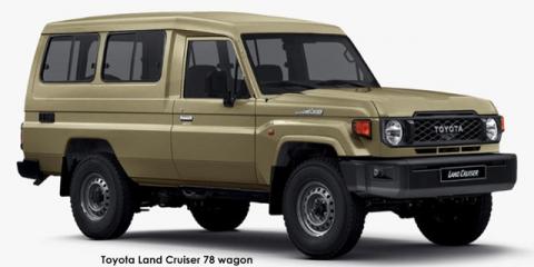 Toyota Land Cruiser 78 4.2D wagon - Image credit: &copy; 2026 duoporta. Generic Image shown.