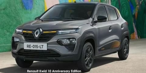 Renault Kwid 1.0 10 Anniversary Edition manual - Image credit: &copy; 2026 duoporta. Generic Image shown.