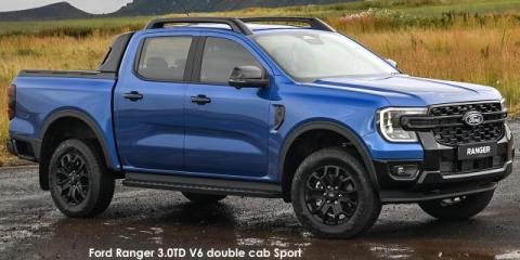 Ford Ranger 3.0TD V6 double cab Sport 4WD - Image credit: &copy; 2026 duoporta. Generic Image shown.