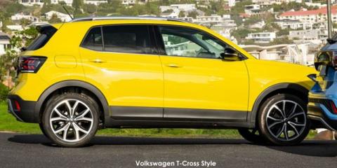 Volkswagen T-Cross 1.0TSI auto - Image credit: &copy; 2026 duoporta. Generic Image shown.