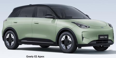 Geely E2 Apex - Image credit: &copy; 2026 duoporta. Generic Image shown.