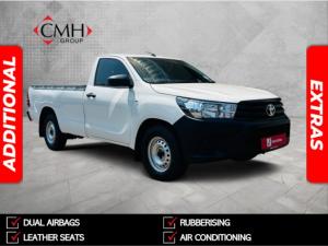 2021 Toyota Hilux 2.0 single cab S (aircon)