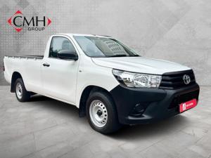 2021 Toyota Hilux 2.0 single cab S (aircon)