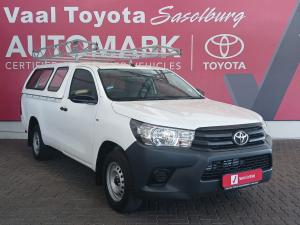 2022 Toyota Hilux 2.0 single cab S (aircon)