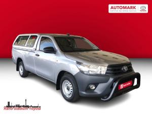 2021 Toyota Hilux 2.0 single cab S (aircon)