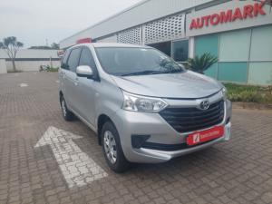 2020 Toyota Avanza 1.5 SX automatic