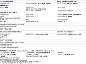 Ford Everest 3.0D V6 Platinum AWD automatic - Image 4