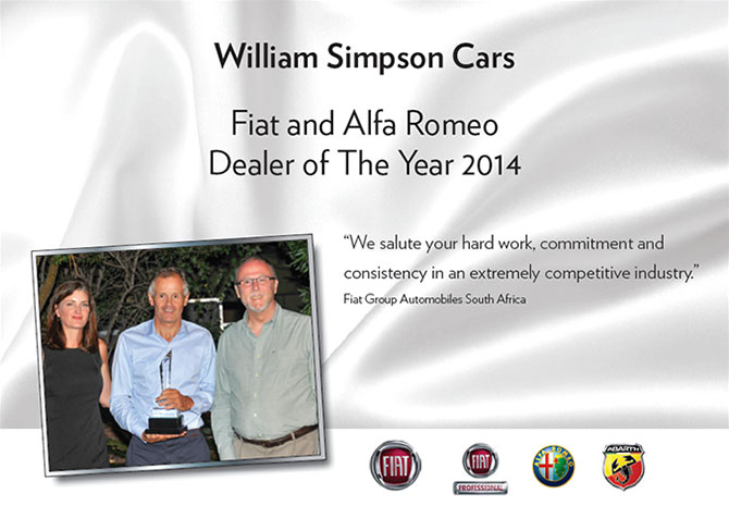 William Simpson Jeep Fiat Alfa Romeo Tokai