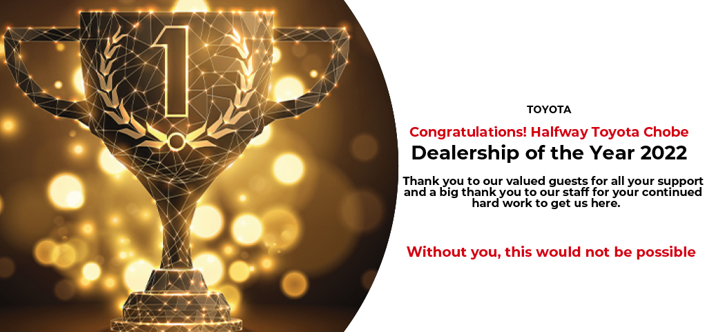 Toyota Chobe  Dealer Of The Year