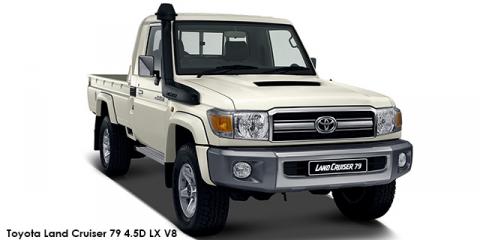 New Toyota Land Cruiser 79 Land Cruiser 79 4.5D-4D single cab LX V8 up ...