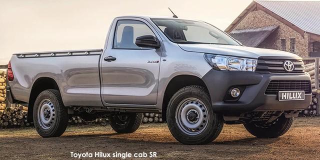 Toyota Hilux 2.4GD-6 single cab SR