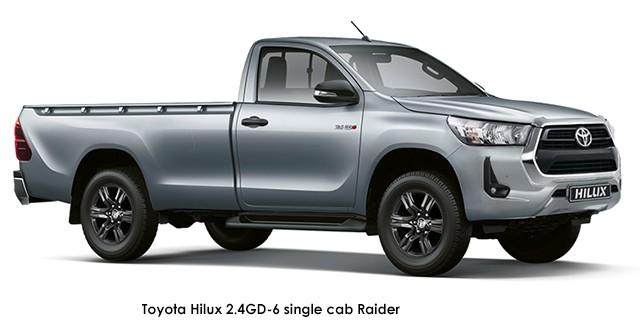 Toyota Hilux 2.4GD-6 single cab 4x4 Raider manual