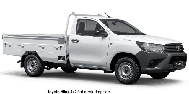 Toyota Hilux 2.4GD single cab flat deck