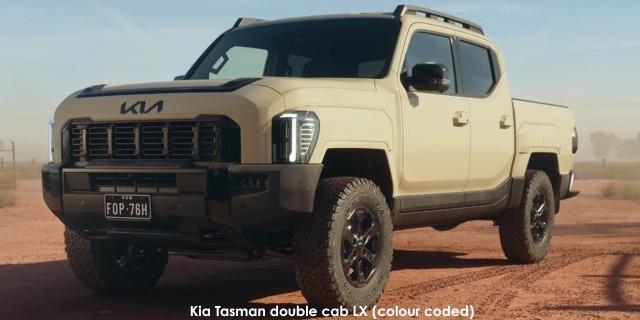 Kia Tasman 2.2D double cab LX (colour coded)