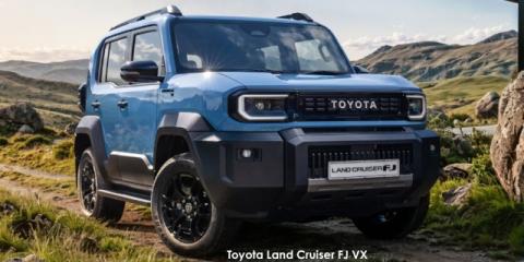 Toyota Land Cruiser FJ 2.7 4x4 VX - Image credit: &copy; 2026 duoporta. Generic Image shown.
