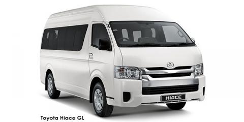 Toyota Hiace 2.5D-4D bus 14-seater GL - Image credit: &copy; 2026 duoporta. Generic Image shown.
