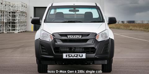 Isuzu D-Max Gen 6 250C single cab - Image credit: &copy; 2026 duoporta. Generic Image shown.