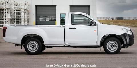 Isuzu D-Max Gen 6 250C single cab - Image credit: &copy; 2026 duoporta. Generic Image shown.
