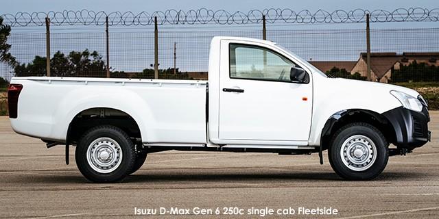 Isuzu D-Max Gen 6 250C single cab Fleetside