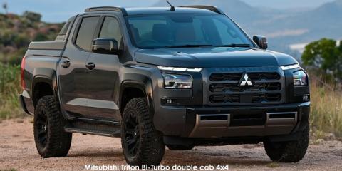 Mitsubishi Triton 2.4DI-D Bi-Turbo double cab 4x4 - Image credit: &copy; 2026 duoporta. Generic Image shown.