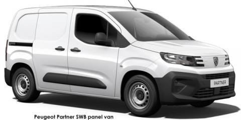 Peugeot Partner 1.6HDI SWB panel van - Image credit: &copy; 2026 duoporta. Generic Image shown.