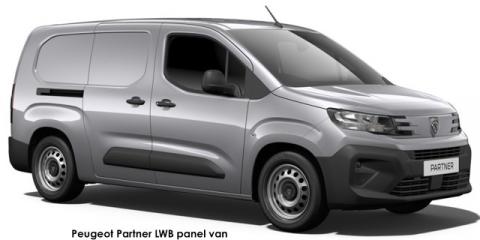 Peugeot Partner 1.6HDI LWB panel van - Image credit: &copy; 2026 duoporta. Generic Image shown.