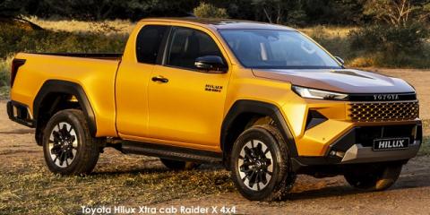 Toyota Hilux 2.8GD-6 Xtra cab Raider X - Image credit: &copy; 2026 duoporta. Generic Image shown.