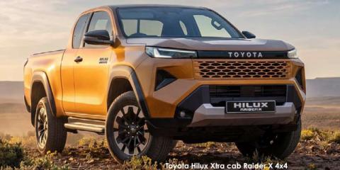 Toyota Hilux 2.8GD-6 Xtra cab Raider X - Image credit: &copy; 2026 duoporta. Generic Image shown.