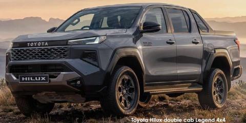 Toyota Hilux 2.8GD-6 double cab Legend - Image credit: &copy; 2026 duoporta. Generic Image shown.