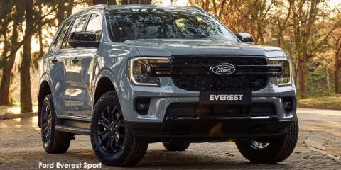Ford Everest 3.0TD V6 4WD Sport - Image credit: &copy; 2026 duoporta. Generic Image shown.