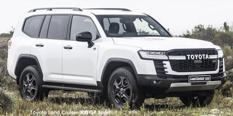 Toyota Land Cruiser 300 3.5T HEV GR-Sport - Image credit: &copy; 2026 duoporta. Generic Image shown.