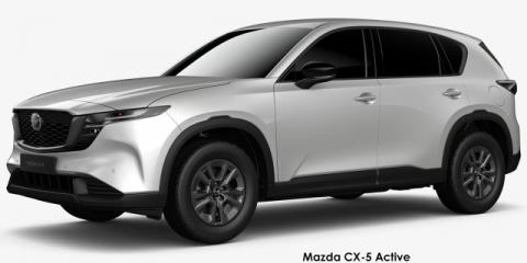 Mazda CX-5 2.5 Active - Image credit: &copy; 2026 duoporta. Generic Image shown.