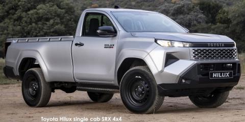 Toyota Hilux 2.8GD-6 slngle cab SRX - Image credit: &copy; 2026 duoporta. Generic Image shown.