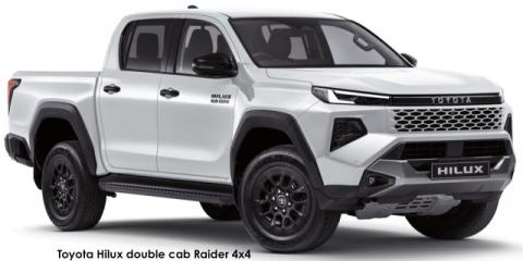 Toyota Hilux 2.8GD-6 double cab Raider - Image credit: &copy; 2026 duoporta. Generic Image shown.