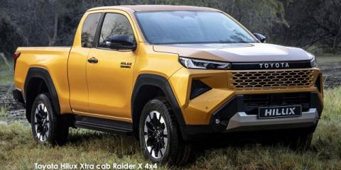 Toyota Hilux 2.8GD-6 Xtra cab Raider X - Image credit: &copy; 2026 duoporta. Generic Image shown.