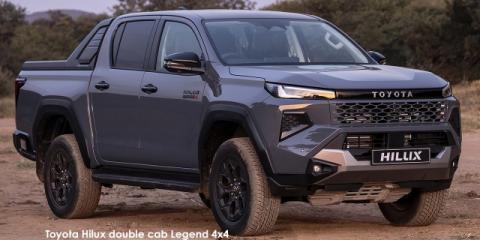 Toyota Hilux 2.8GD-6 double cab Legend - Image credit: &copy; 2026 duoporta. Generic Image shown.